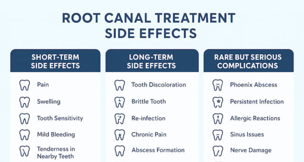 Root Canal Side Effects