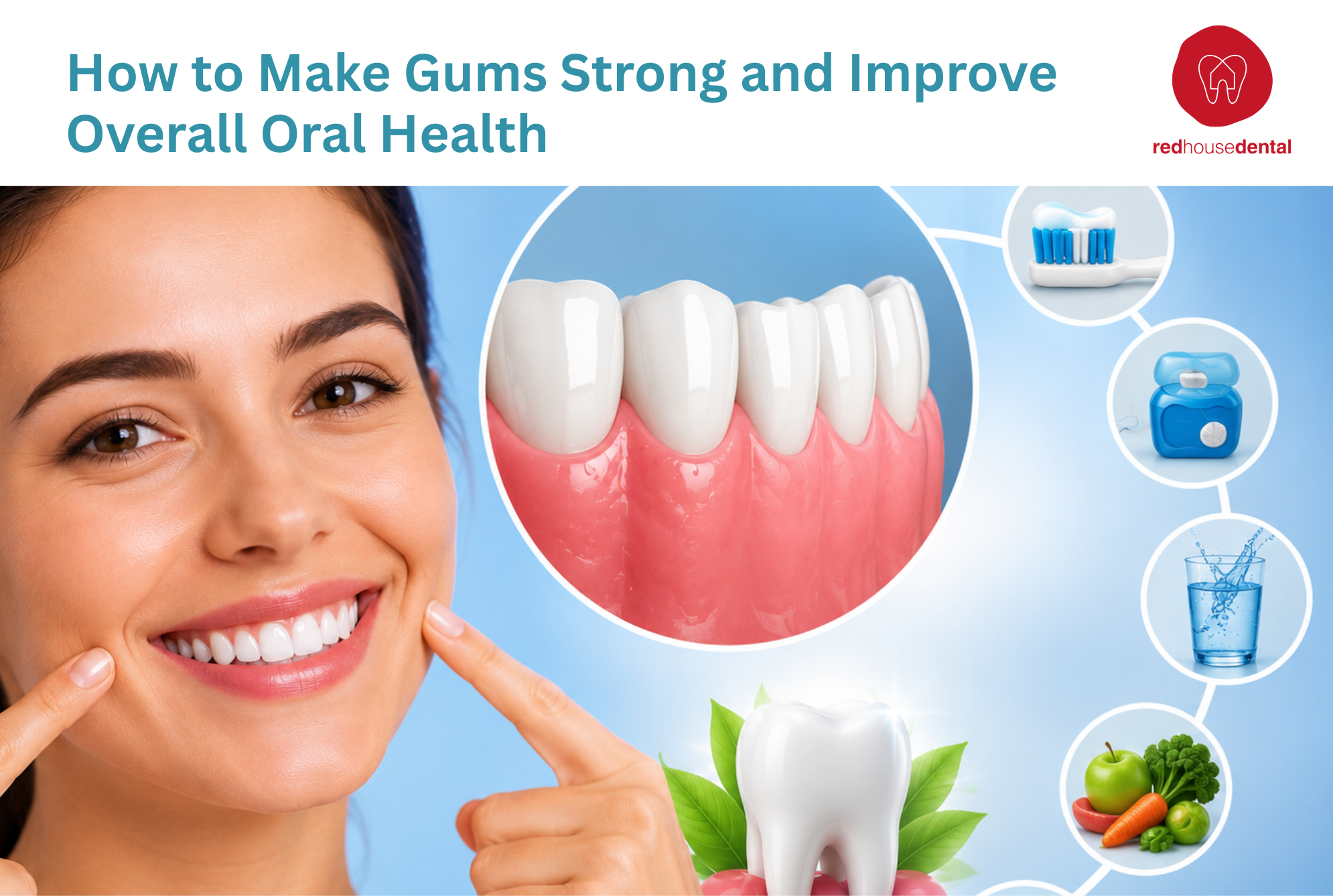 how to make gums strong